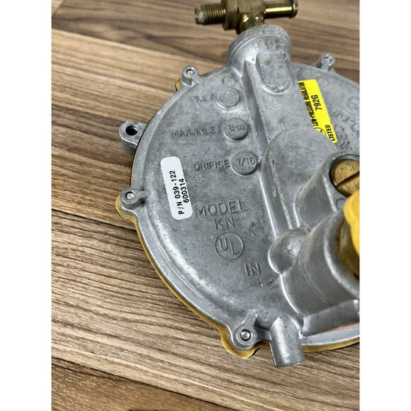 Garretson Impco Model KN Low Pressure Regulator 039-122 LPG Generator Engine LP - Picture 7 of 9